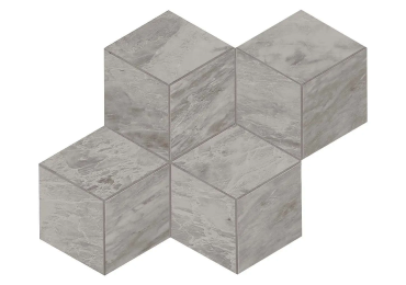 Marvel Bardiglio Grey Mosaico Esag Lapp 30×35