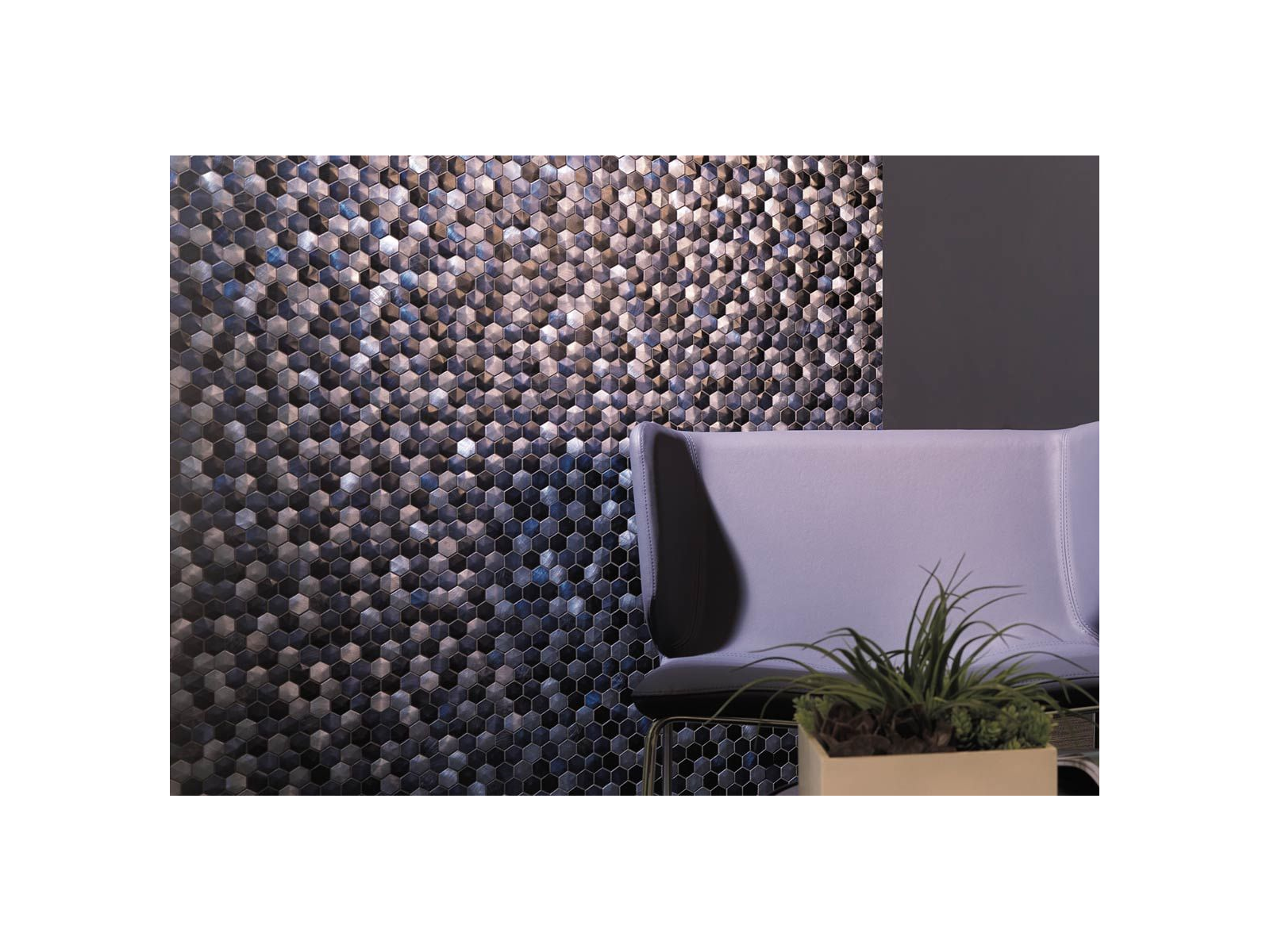 Metal Bronze 3D Cubes 30X30