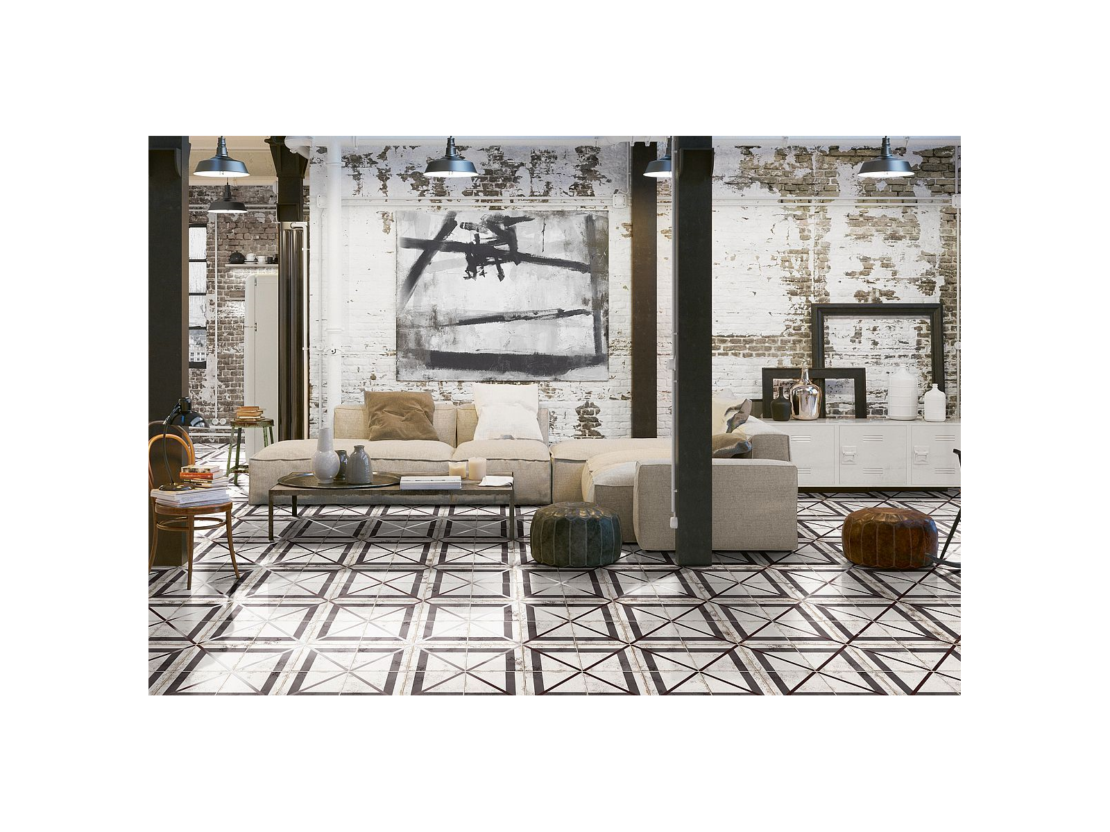 Metallici White 20x20