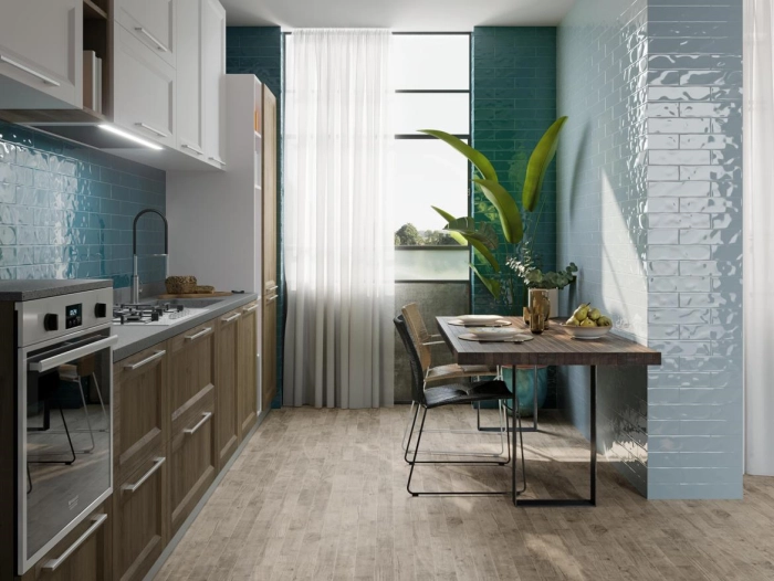 Moldura Acuarela Aqua 5X30