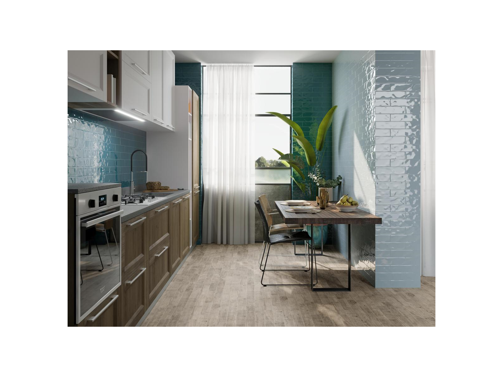 Moldura Acuarela Gris 5X30