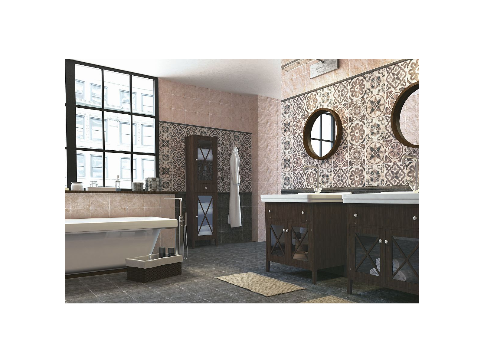 Moldura Costa Beige 5X20