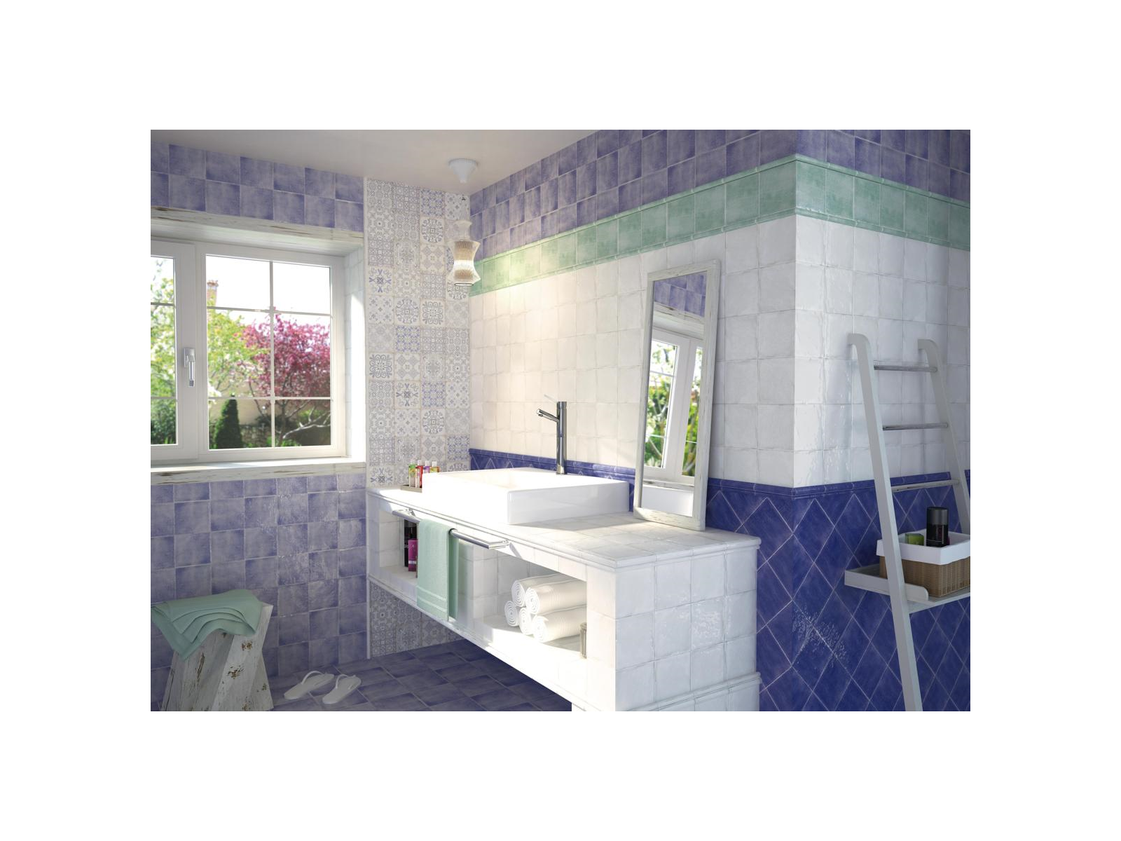 Moldura Patine Verde 4X15