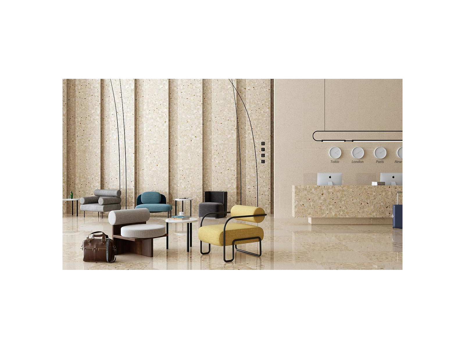 Monaco-R Beige Antidesliz 80x80