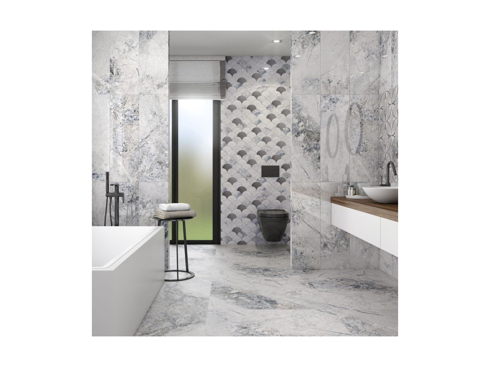Mosaico Baikal Blue 27X21,2