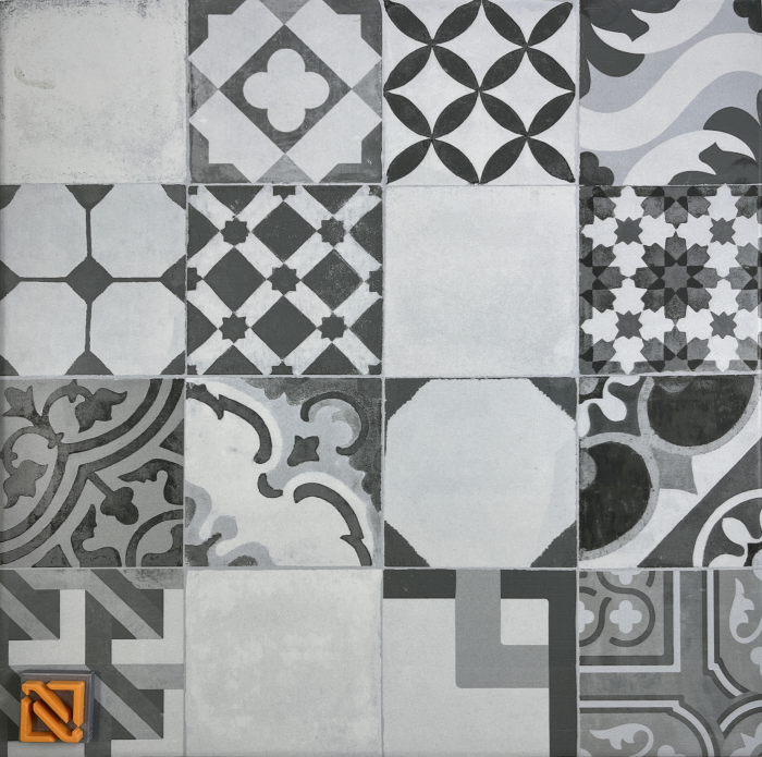 Mosaico Gris 45X45