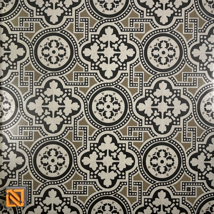 Mosaico Negro 45X45