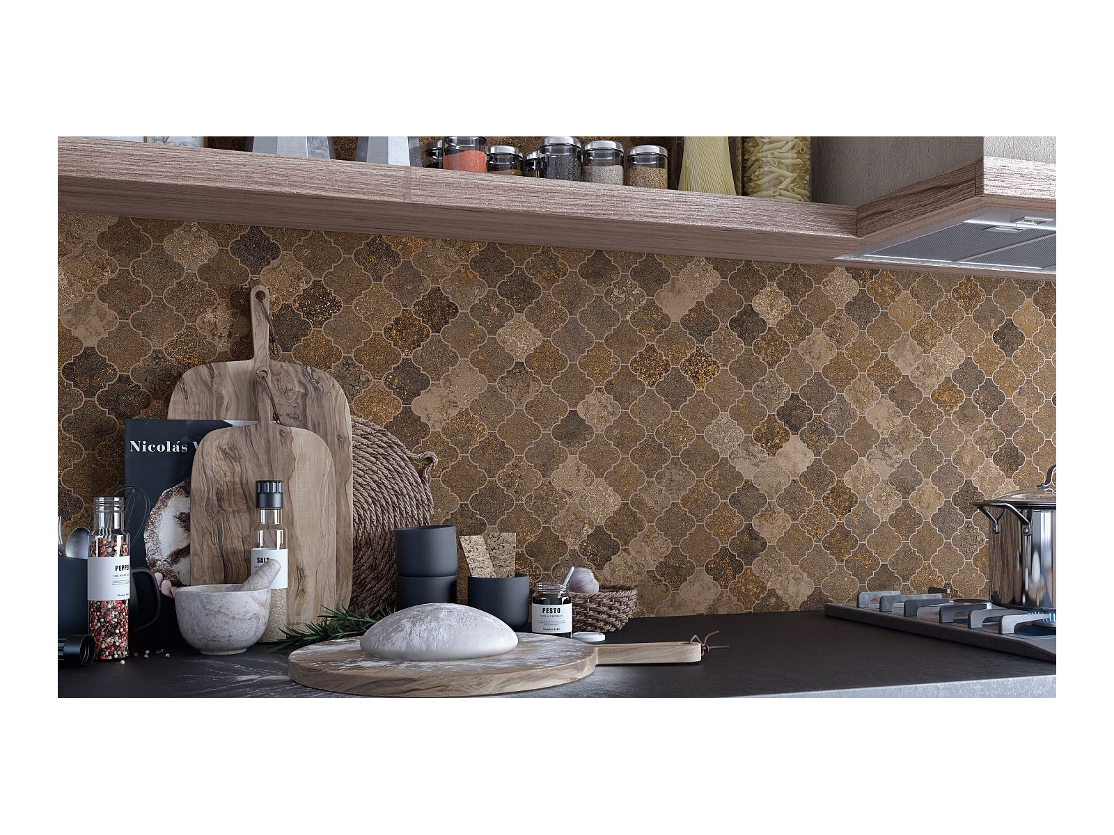 Mosaico Nukak Caldera 30x30