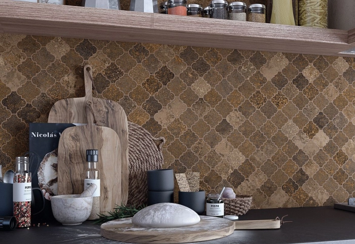 Mosaico Nukak Grafito 30x30