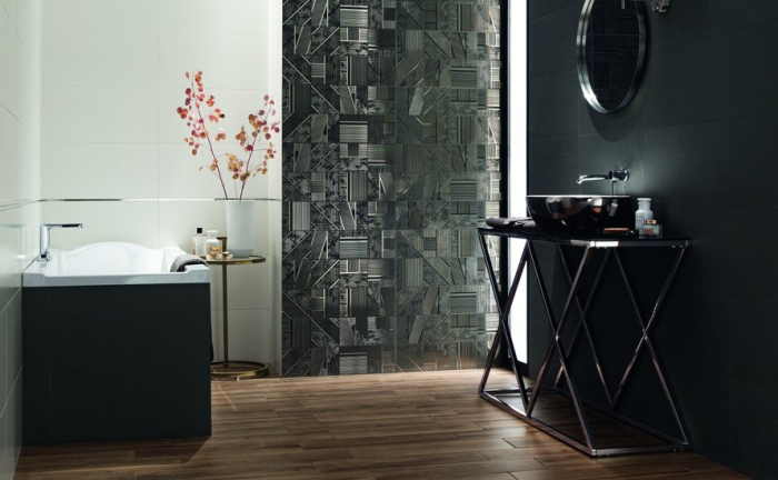 Obklad  Duo Graphite Struktura Mat Rektifikovaný 29,8X59,8