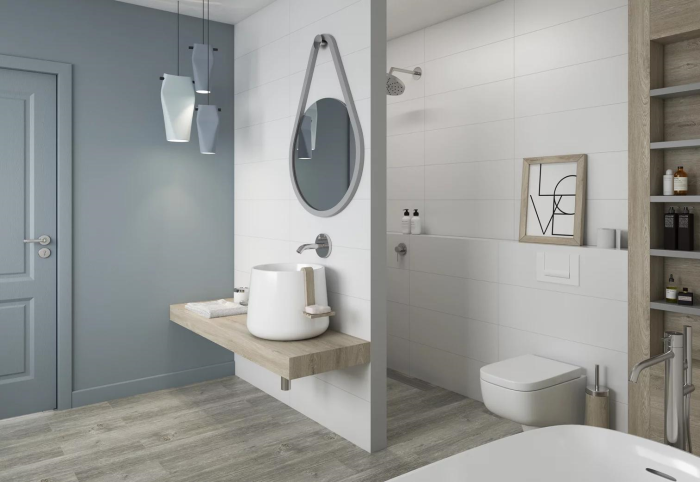Obklad  Neve Bianco Lesk 25X40
