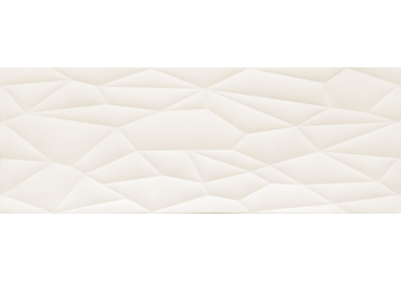 Obklad  Origami White Struktura Lesk Rektifikovaný 33X90