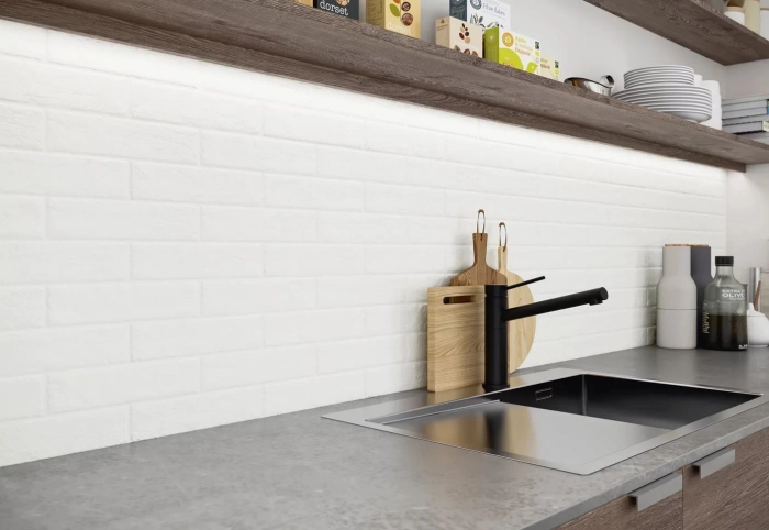 Obklad  Scandiano Ochra Struktura Mat 7X25