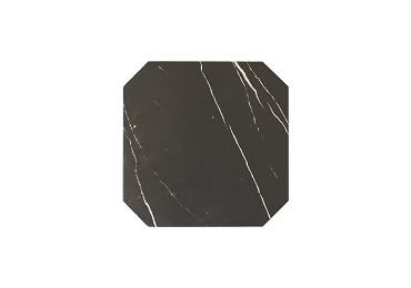 Octagon Marmol Negro 20X20