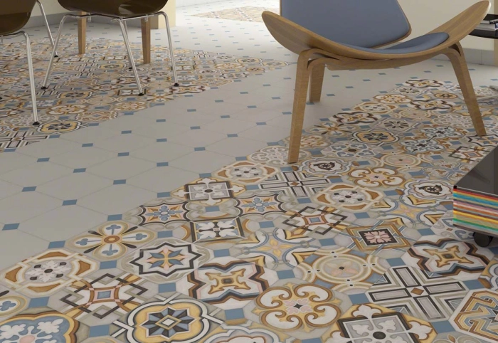 Octogono Zimer Multicolor 20x20