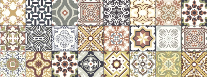 Ozone Patchwork Decor 44,6x119,3