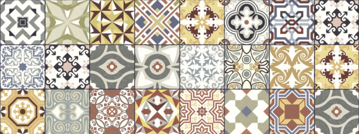 Ozone Patchwork Decor 44,6x119,3