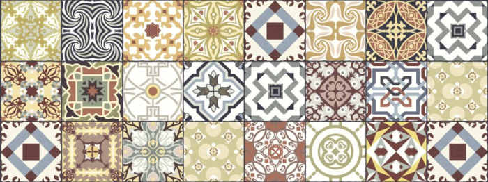 Ozone Patchwork Decor 44,6x119,3