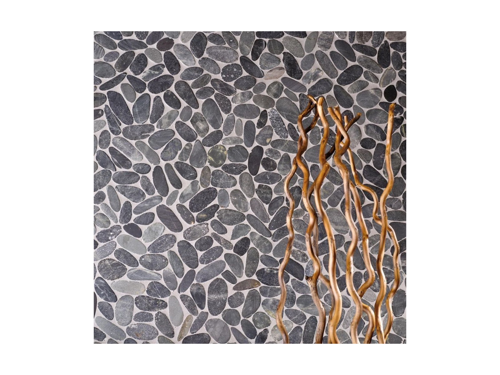 Paradise Lake Stone Negro 30X30