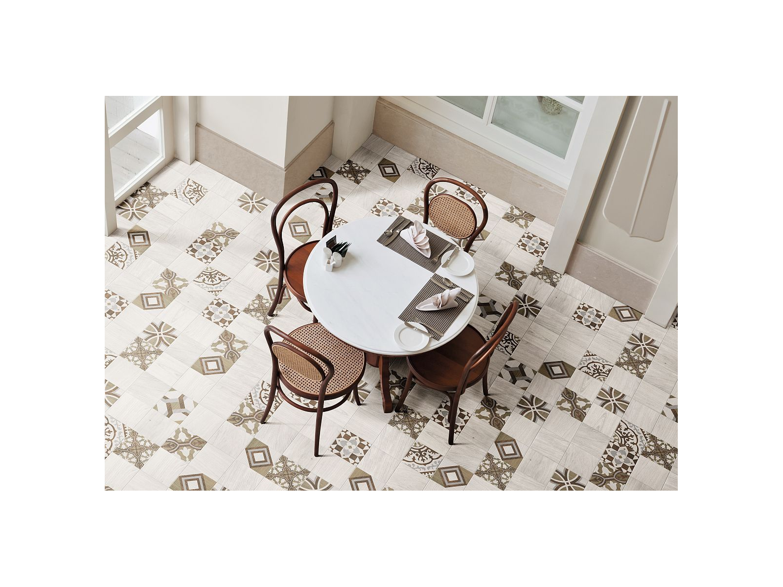 Patchwood Noce 20x20