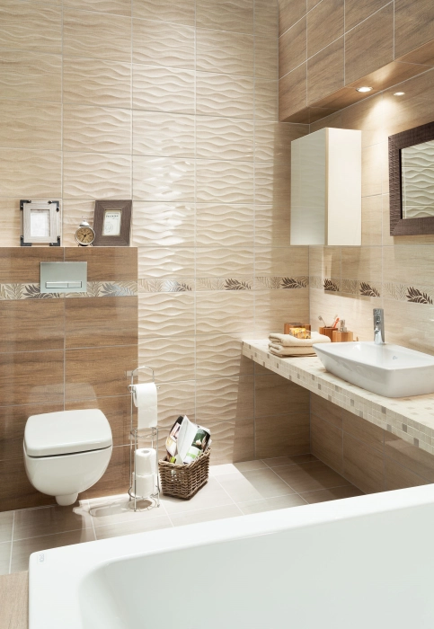 Pinia Beige Struktura 25X36