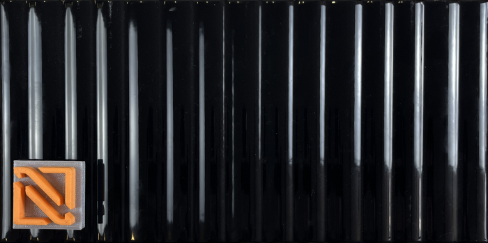 Pisa Negro Brillo 15X30