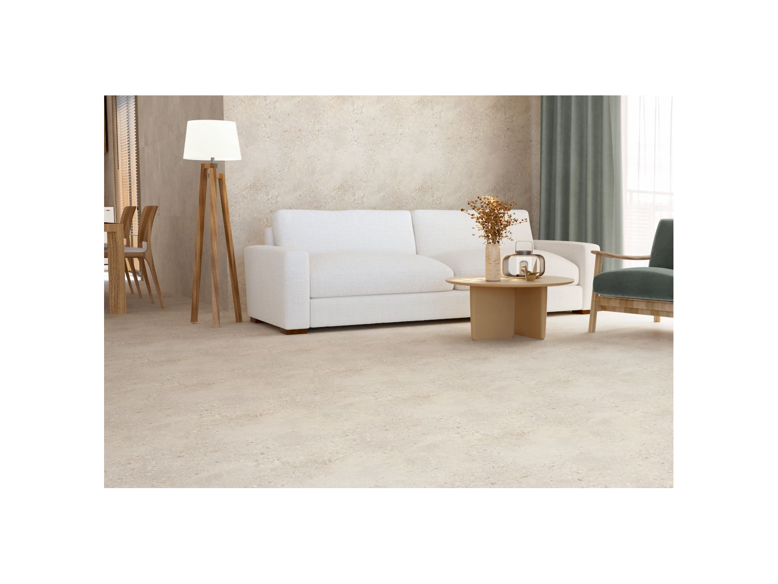 Promenade Creme 120X260