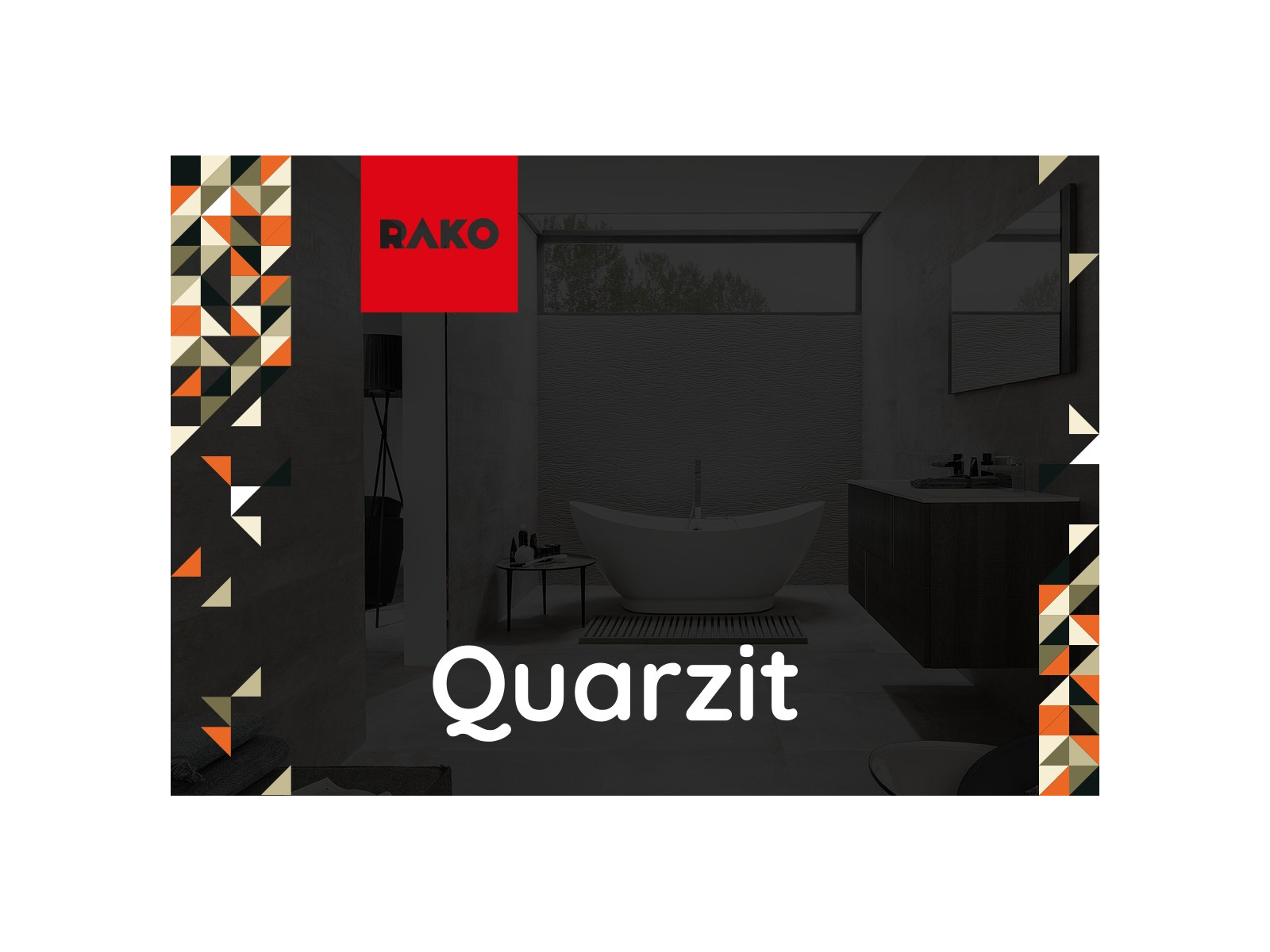 Quarzit Outdoor Tmavě Šedá 60 X 60