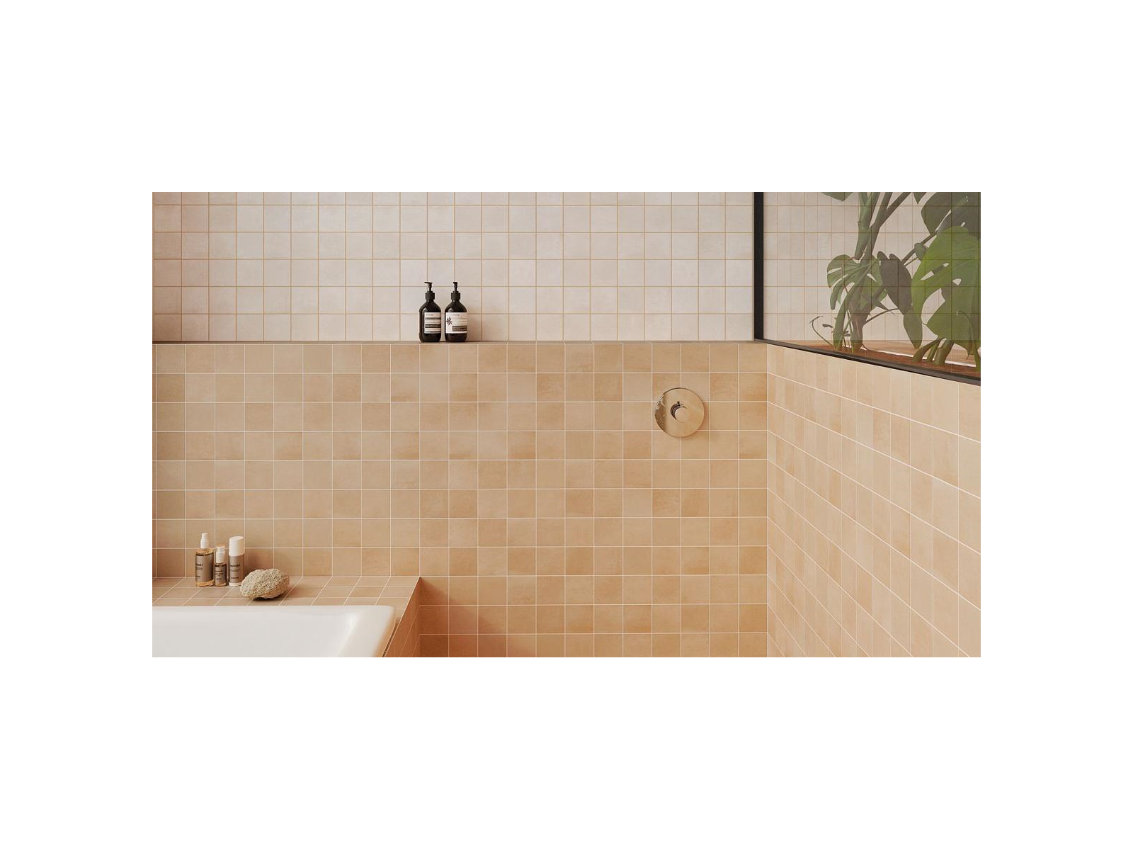 Raster Lines M Mud 15X15