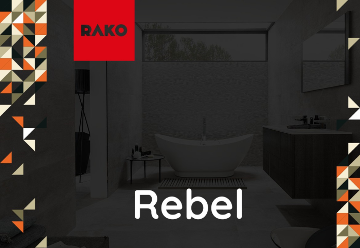 Rebel Šedá 45 X 45