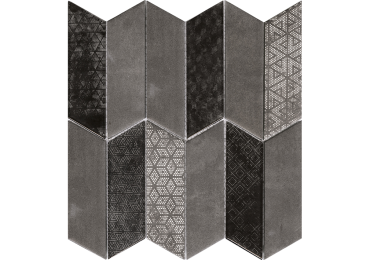 Rhomboid Black 29,8X29,8