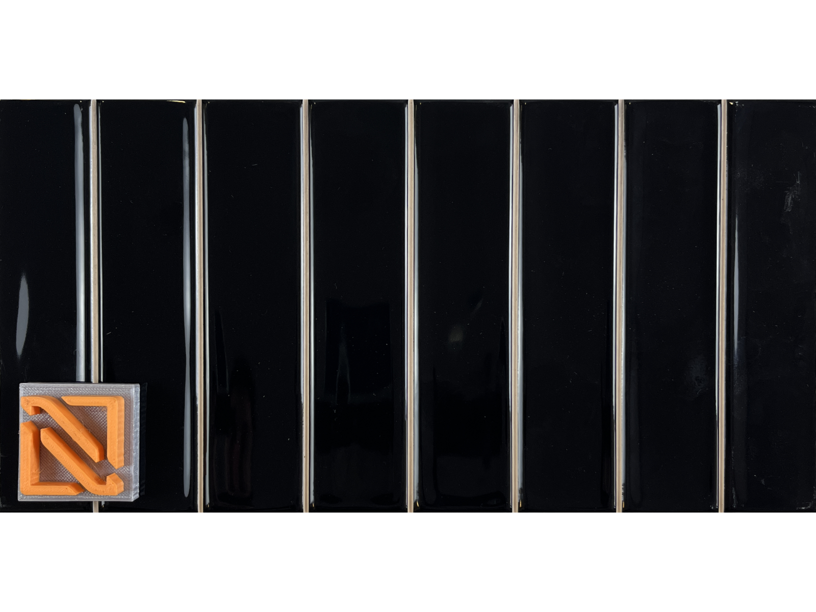 Roma Negro Brillo 15X30