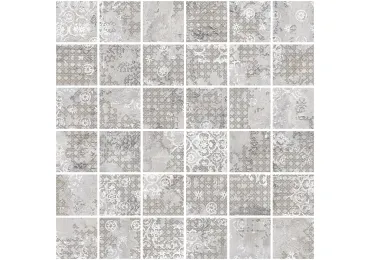 Rug Grey Nat Mos 5X5 29,75X29,75/