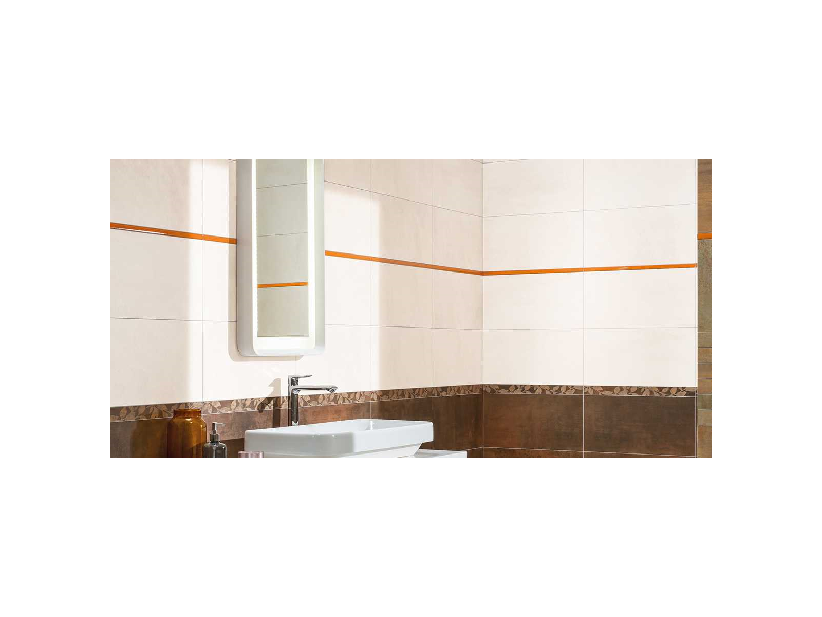 Rush Tmavě Hnědá 30 X 30