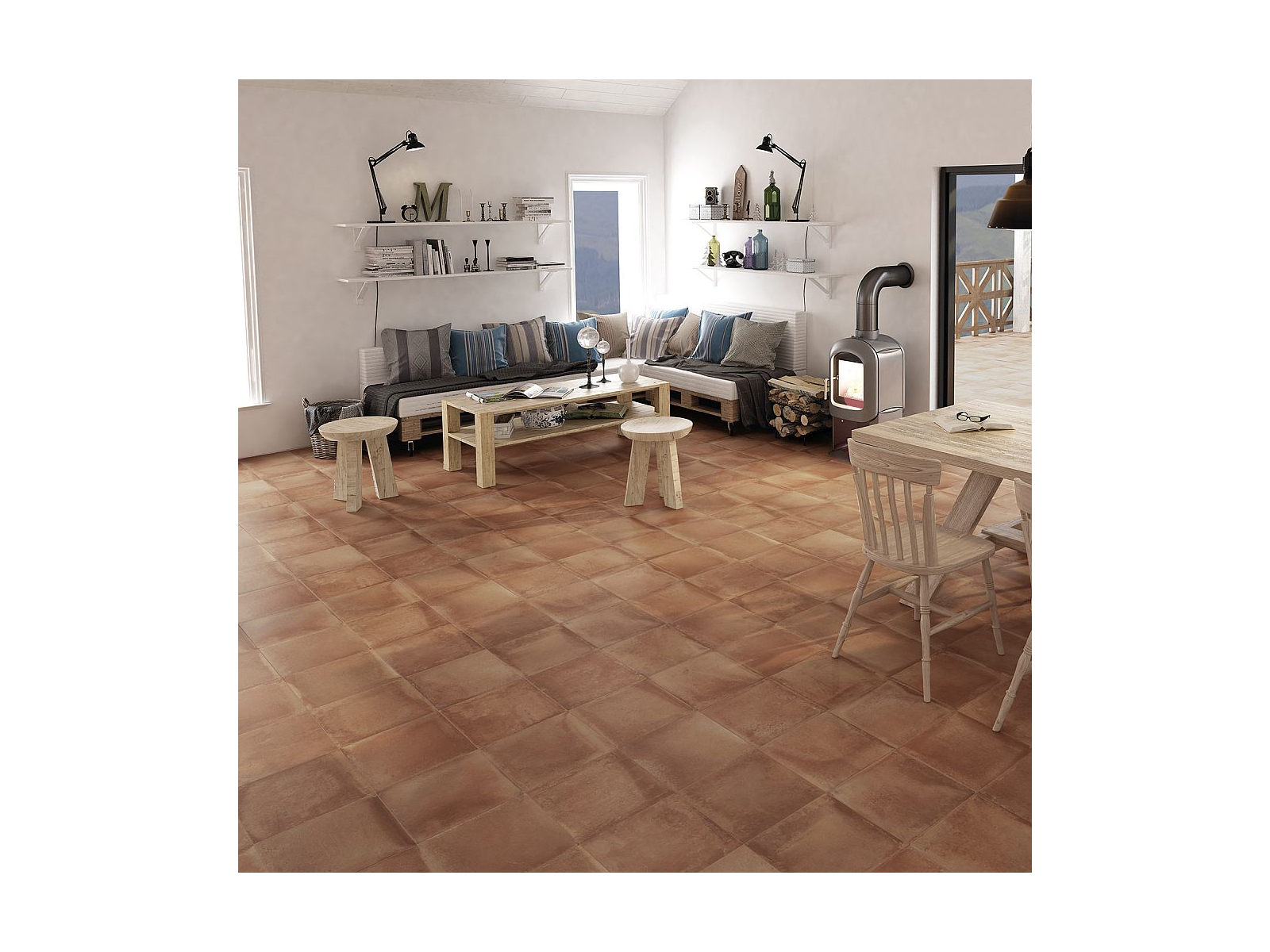 Rustic Antislip Cotto 33,15X33,15