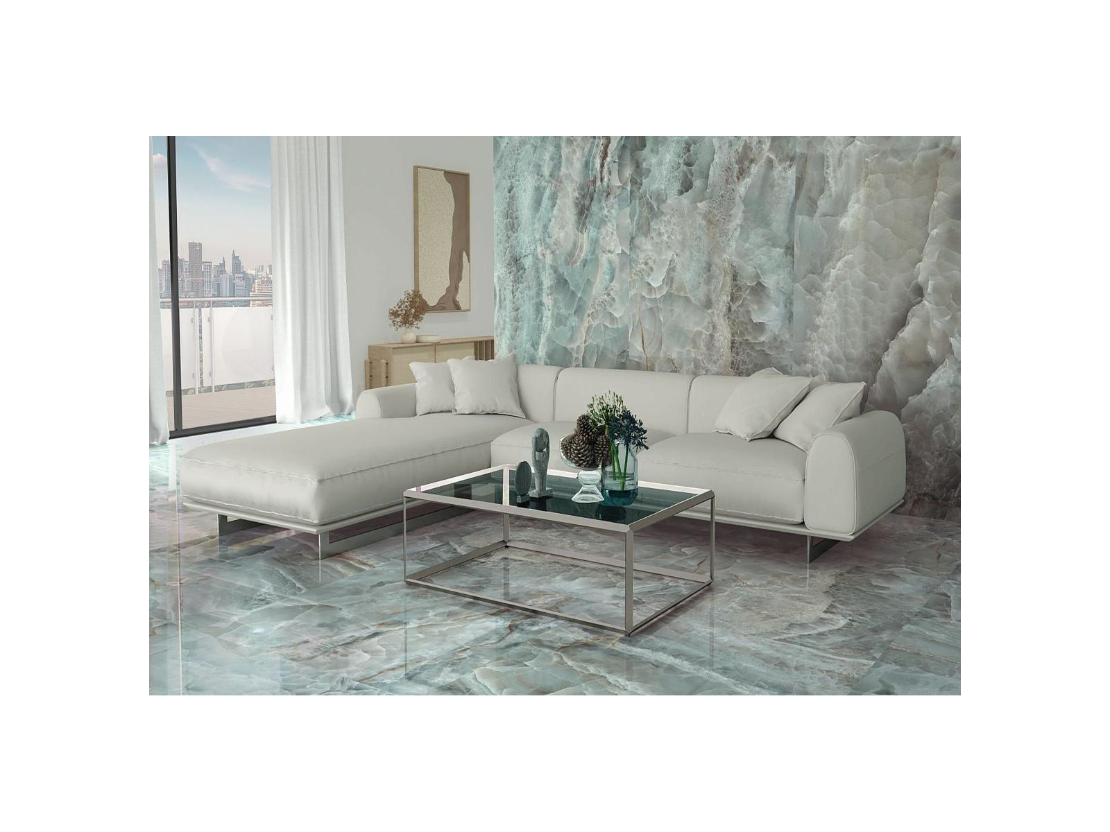 Saphire Nacre Pulido 120X260