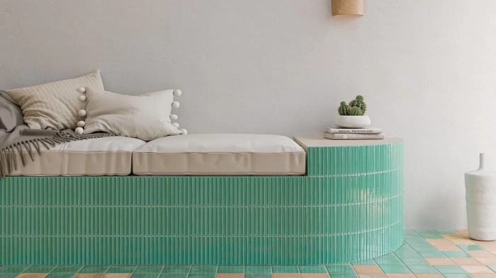 Sb Teal Gloss 11,6X11,6