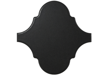 Scale Alhambra Black Matt 12X12