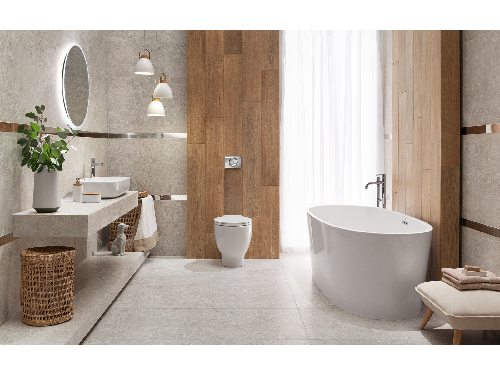 Schodovka  Arona Beige Mat Rektifikovaná 29,8X59,8