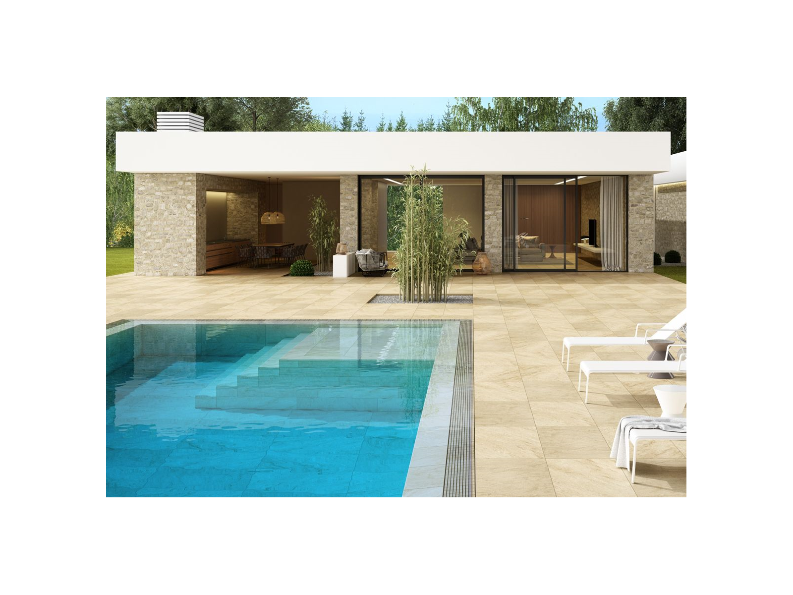 Schodovka S Nosem Fiorentino XL Grey 120X33X4
