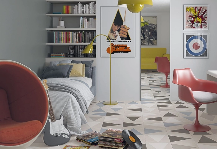 Sixties-R Celeste 29,3x29,3