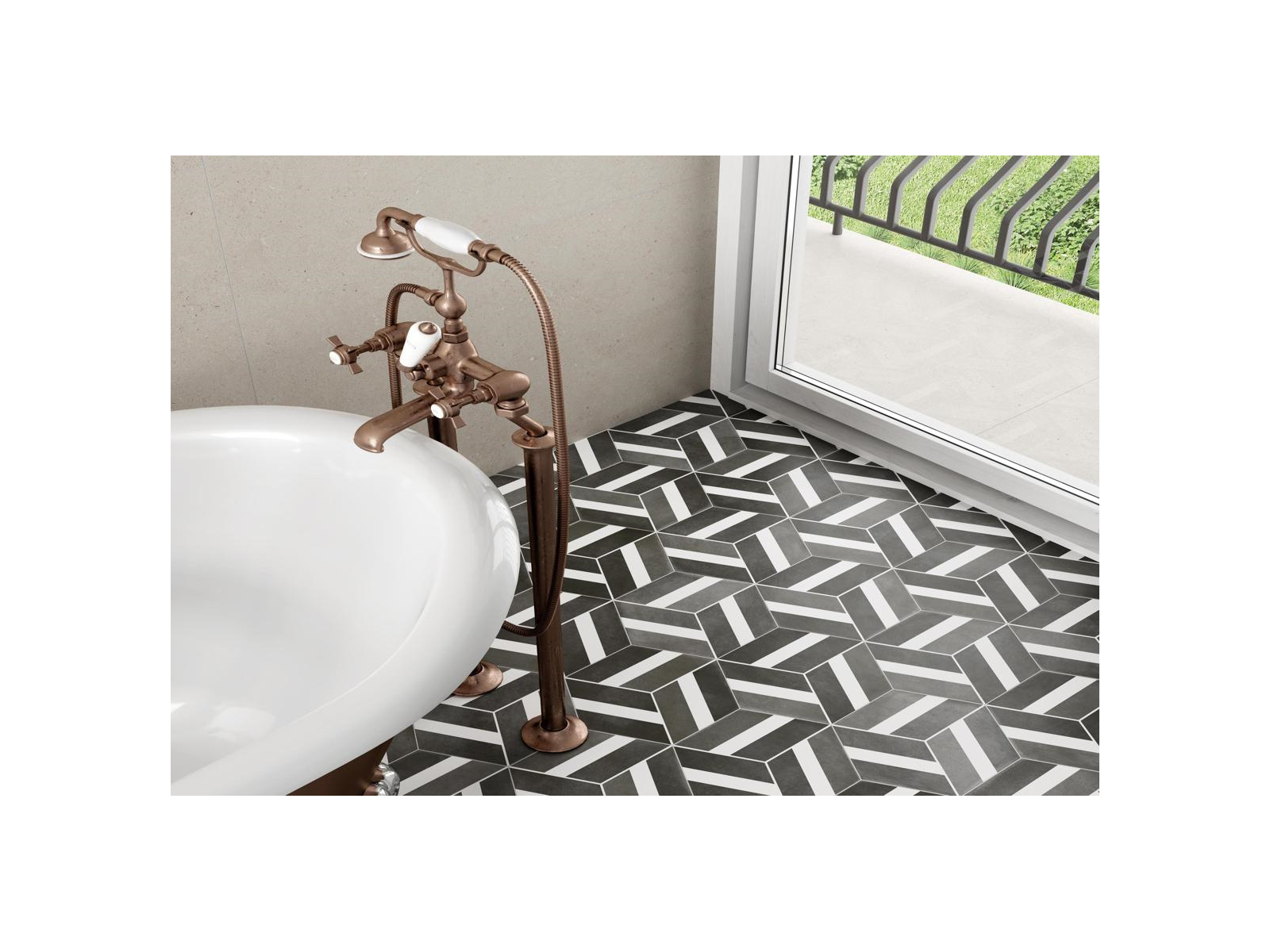 Somport Light Antislip 30X60