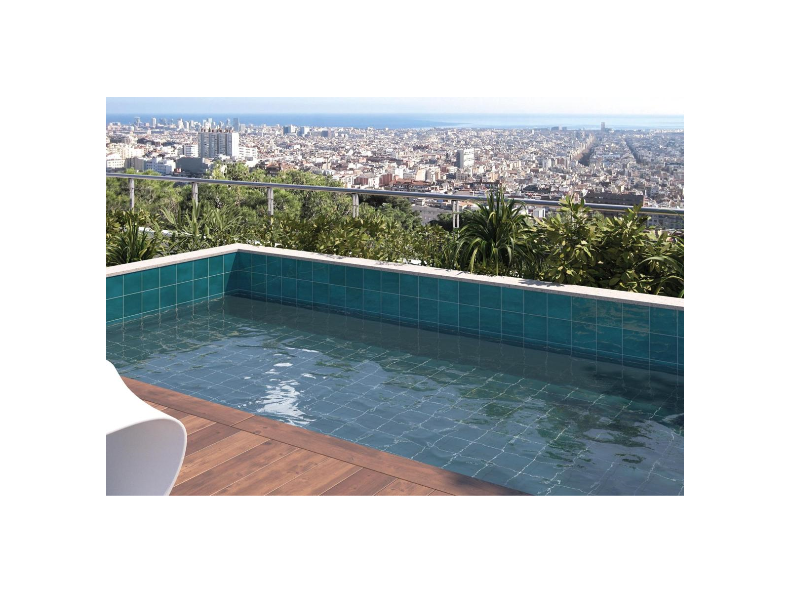 Spa&Pools Sea Matt 15X15