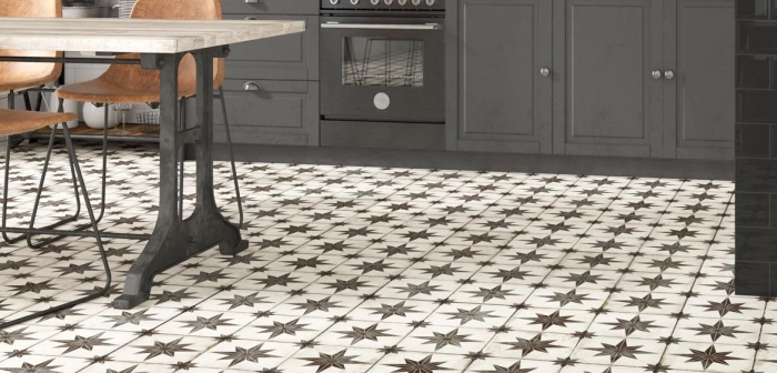 Star Black 45X45