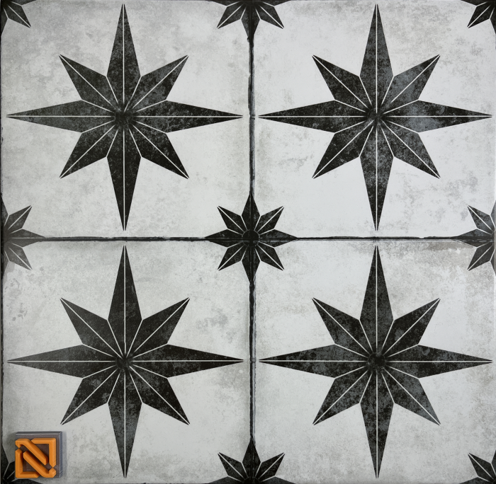 Star Black 45X45