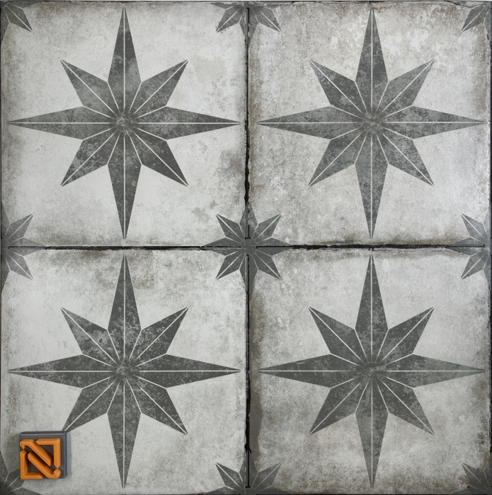 Star Grey 45X45
