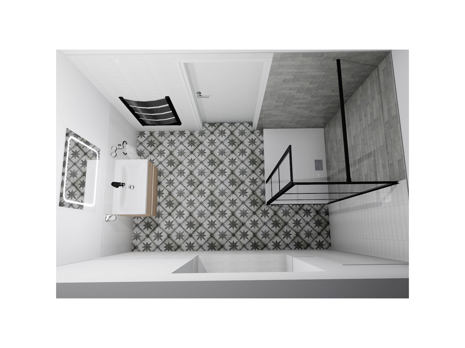 Star Grey 45X45