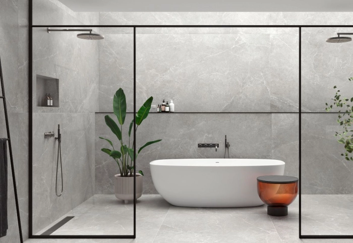 Storm Rock Grey 90X90