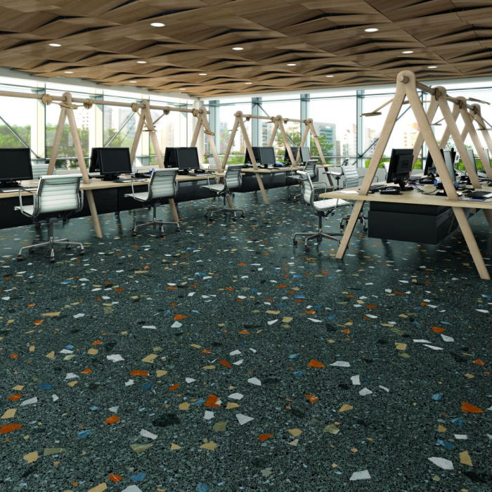 Stracciatella Grafito 60x60