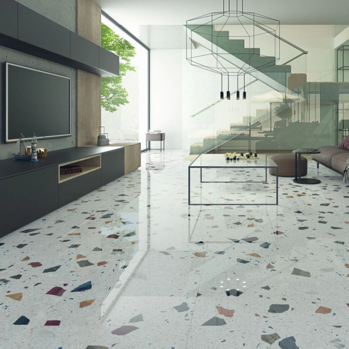 Stracciatella-R Nacar Polished 79,3x79,3
